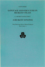 Language and Structure in Beckett’s Plays and A Beckett Synopsis